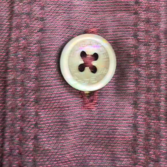 Bugatchi Plum Solid Brushed Twill Classic Fit - Picture 7 of 12